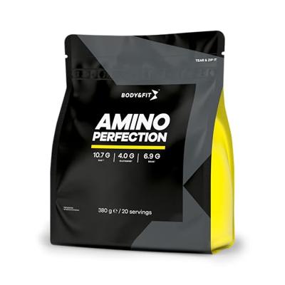 Body & Fit Amino Perfection (BCAA, EAA en Glutamine) - 380 gram (Lemon)