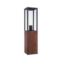 Paulmann 94676 LED buitenverlichting lichtobject Timba IP44 600mm bolderlamp zonder verlichtingsmiddel hoekig max. 60 watt Outdoor hout E27