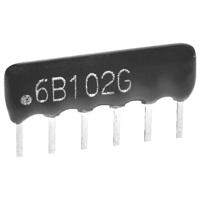 Frei RNLB08G0334B0E Weerstandsnetwerk 330 kΩ THT 1 stuk(s)