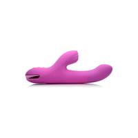 XR Brands Silicone Pulsating and Vibrating Rabbit - thumbnail