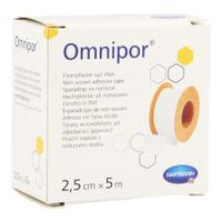 Omnipor 2,5cmx5m 1 P/s - thumbnail