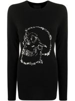 Philipp Plein pull à ornements - Noir