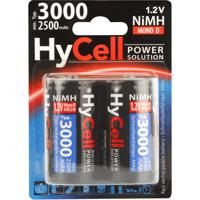 HyCell HR20 3000 Oplaadbare D batterij (mono) NiMH 2500 mAh 1.2 V 2 stuk(s) - thumbnail