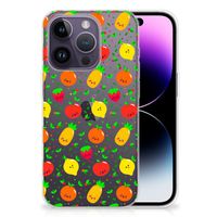 Apple iPhone 14 Pro Siliconen Case Fruits