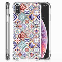 Apple iPhone X | Xs Anti-Shock Hoesje Tiles Color