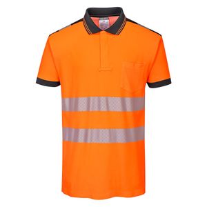 Portwest T180 PW3 Hi-Vis Polo Shirt  S/S