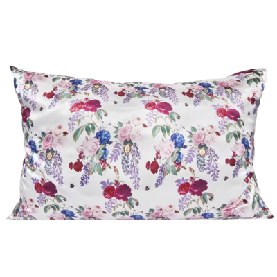 Kitsch x Bridgerton Satin Pillowcase Floral Kitsch x Bridgerton Satin Pillowcase Floral