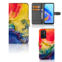 Hoesje OPPO A76 | A96 Watercolor Dark