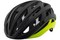 Giro Helios Spherical Fietshelm - Zwart/Geel - thumbnail