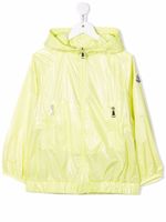 Moncler Enfant imperméable léger à capuche - Jaune