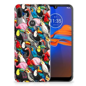 Motorola Moto E6 Plus TPU Hoesje Birds