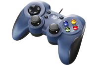 Logitech G F310 Zwart, Blauw USB 2.0 Gamepad Analoog/digitaal PC