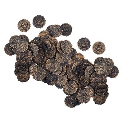 Piraten munten/geld van kunststof - 100x oude munten - Verkleed speelgoed Piraten munten/geld van kunststof - 100x oude munten - Verkleed speelgoed