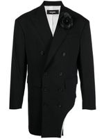 DSQUARED2 blazer à boutonnière croisée - Noir