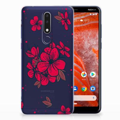 Nokia 3.1 Plus TPU Case Blossom Red