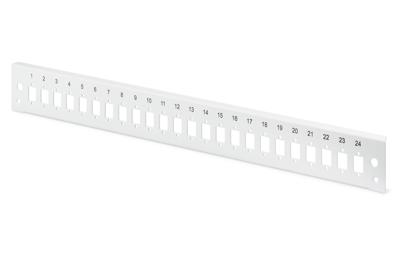 Digitus DN-96207-QL Patchbox-scherm 24 poorten Zonder connectoren 1 HE