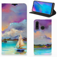 Bookcase Huawei P30 Lite New Edition Boat