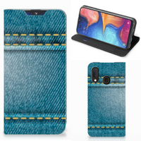 Samsung Galaxy A20e Hippe Standcase Jeans