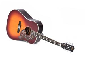 Sigma Guitars SDM-SG5 Autumn Burst Gloss elektrisch-akoestische westerngitaar met softcase