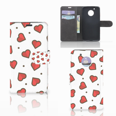 Motorola Moto G5 Telefoon Hoesje Hearts