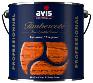 Avis Timbercote Transparant Hoogglans - Donker Eiken