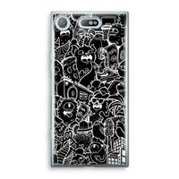 Vexx Black City : Sony Xperia XZ1 Compact Transparant Hoesje - thumbnail