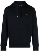 Fred Perry hoodie à lien de resserrage - Bleu