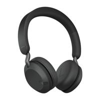 Jabra Elite 45h Wireless On-Ear Headphones – Compact, Foldable Earphones with 50-Hours Battery Life – 2-Microphone Call Technology – Titanium Black