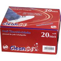 L+D CleanGo 25195 Overschoenen anti-slip 20 stuks Wit