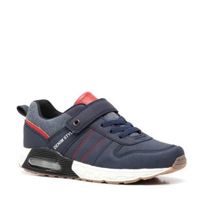 Scapino Blue Box sneakers blauw/rood Scapino Blue Box sneakers blauw/rood