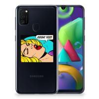 Samsung Galaxy M21 | M30s Silicone Back Cover Popart Oh Yes