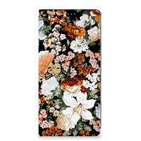 Smart Cover voor OPPO Reno8 T 4G Dark Flowers