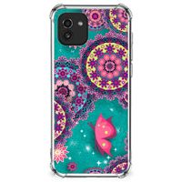 Samsung Galaxy A03 Back Cover Cirkels en Vlinders