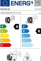 MICHELIN - 195/55HR18 TL CROSSCLIMATE 2 XL 93H