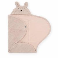 Jollein wikkeldeken Bunny Pale Pink Maat