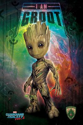 Guardians Of The Galaxy Vol. 2 I Am Groot Poster 61x91.5cm