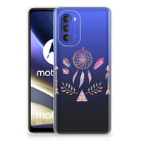 Motorola Moto G51 5G Telefoonhoesje met Naam Boho Dreamcatcher - thumbnail