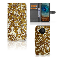 Wallet Case Nokia X10 | Nokia X20 Barok Goud - thumbnail