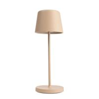 DEKO-LIGHT CANIS MINI draadloze tafellamp, modern, IP65, oplaadbaar, USB, touch-licht, dimbaar, sfeer, salontafel, bar, restaurant (beige)