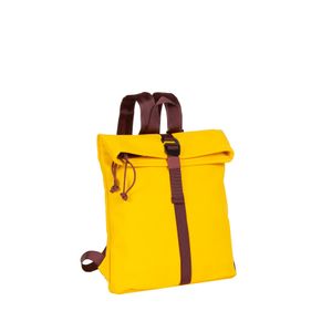 New Rebels ® Tim Rolltop Rugtas Small Yellow/Burgundy