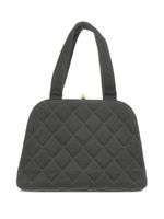 CHANEL Pre-Owned sac cabas à matelassage losanges (1997) - Noir