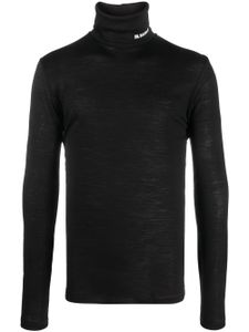 Jil Sander pull à col roulé - Noir