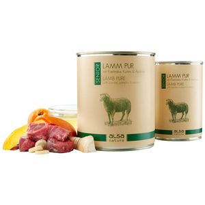 alsa-nature Senior Lam met pastinaak, pompoen & abrikoos, 400 g, Aantal: 6 x 400 g