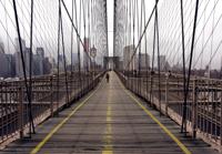 New York Brooklyn Bridge 7-delig Fotobehang 350x260cm