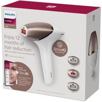 Philips Lumea BRI973/00 SenseIQ IPL-epilator, 450000 pulsen, 3 slimme hulpstukken, draadloos, wit