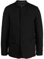 Moorer blazer à design matelassé - Noir