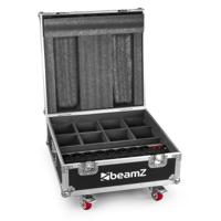 Beamz BeamZ FCC10 flightcase met oplaadfunctie voor 8 BBP54 Uplighters - thumbnail