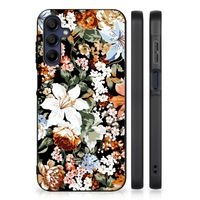 Bloemen Hoesje voor Samsung Galaxy A15 Dark Flowers