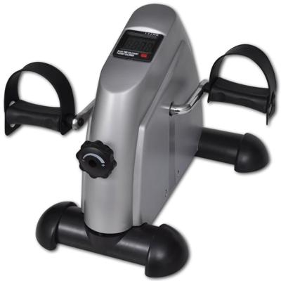 vidaXL Mini Hometrainer met plastic vliegwiel (zilver) vidaXL Mini Hometrainer met plastic vliegwiel (zilver)