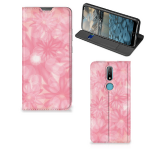 Nokia 2.4 Smart Cover Spring Flowers